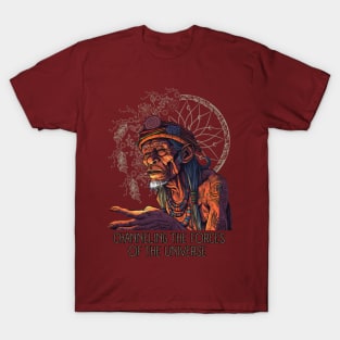 Ayahuasca And the Old Shaman Ritual T-Shirt